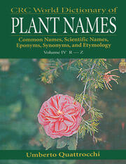CRC World Dictionary of Plant Names | Common Names, Scientific Names,