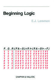 Beginning Logic (This book is not for sale to customers in the USA)
