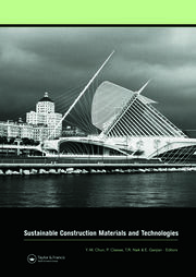 Sustainable Construction Materials and Technologies