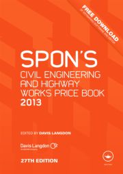Spon's Civil Engineering and Highway Works Price Book 2013