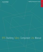 The BPG Building Fabric Component Life Manual on CD-Rom