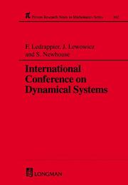 International Conference On Dynamical Systems