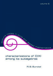 Characterization of C(x) among its Subalgebras