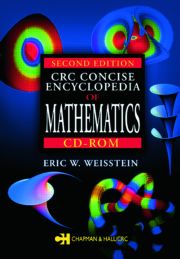 CRC Concise Encyclopedia of Mathematics CD-ROM, Second Edition