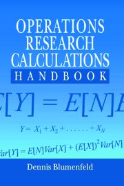 Operations Research Calculations Handbook