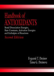 Handbook of Antioxidants