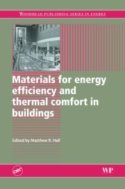 Materials for Energy Efficiency and Thermal Comfort in Buildings