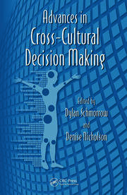 Advances in Cross-Cultural Decision Making