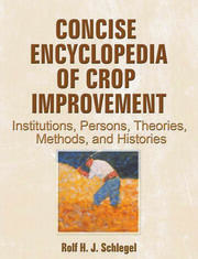Concise Encyclopedia of Crop Improvement