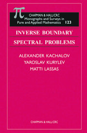 Inverse Boundary Spectral Problems