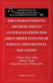 The Characteristic Method and Its Generalizations for First-Order Nonlinear Partial Differential Equations