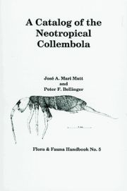 A Catalog of the Neotropical Collembola