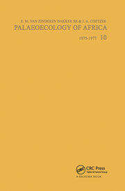 Palaeoecology of Africa, volume 10