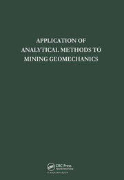 Applied Analytical Methods In Mining