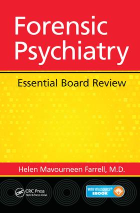Forensic Psychiatry Essential Board Review Crc Press Book - 