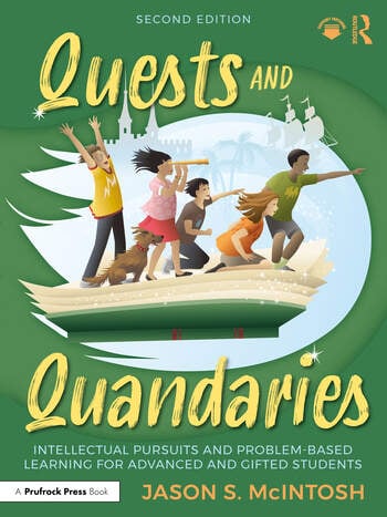 Quests and Quandaries - book cover