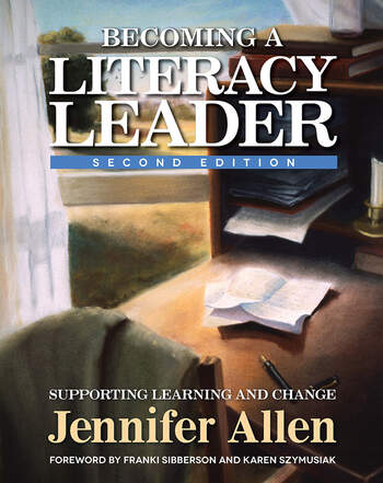 Becoming a Literacy Leader - book cover