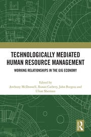 Having their cake and eating it too? Online labor platforms and human resource management as a case of institutional complexity Having their cake and eating it too? Online labor platforms and human resource management as a case of institutional complexity
