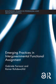 Emerging Practices in Intergovernmental Functional Assignment